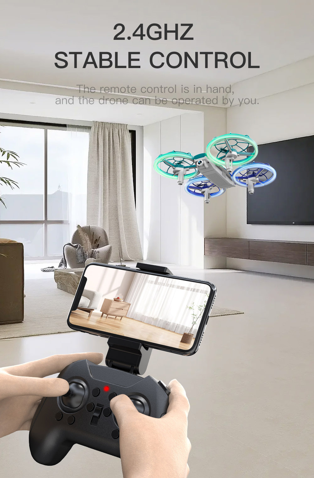 ZLL SG500 Max RC Drone with HD Camera 360&deg; Tumble Intelligent Hover Headless Mode - 3 Batteries