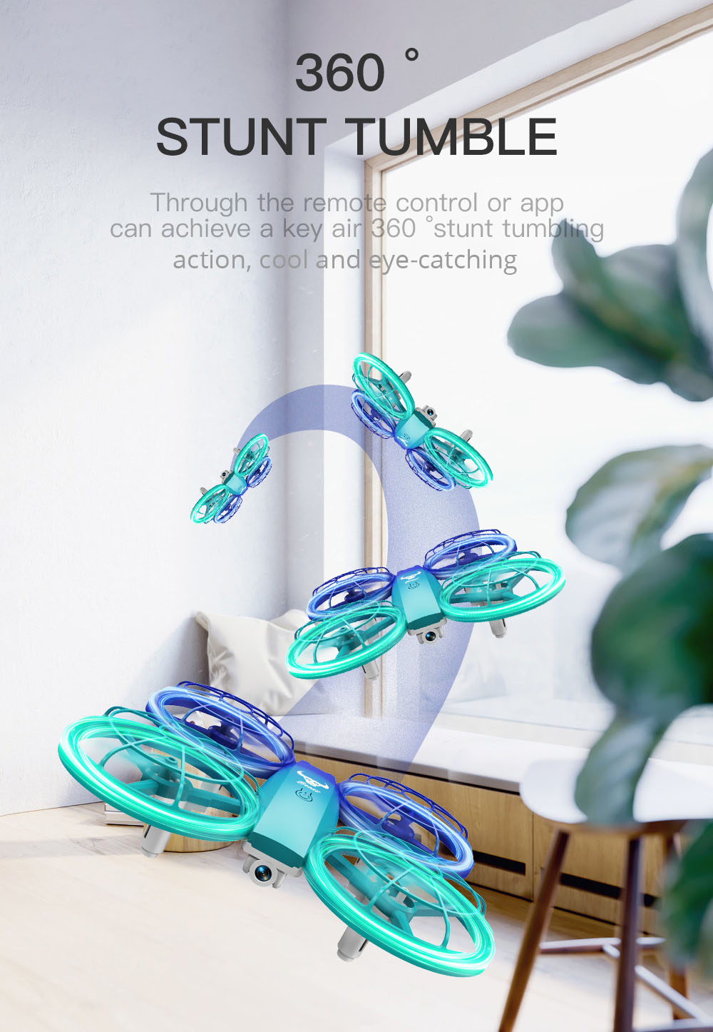 ZLL SG500 Max RC Drone with HD Camera 360&deg; Tumble Intelligent Hover Headless Mode - 3 Batteries