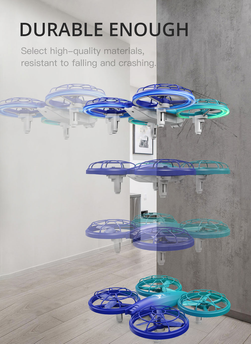 ZLL SG500 Max RC Drone with HD Camera 360&deg; Tumble Intelligent Hover Headless Mode - 3 Batteries