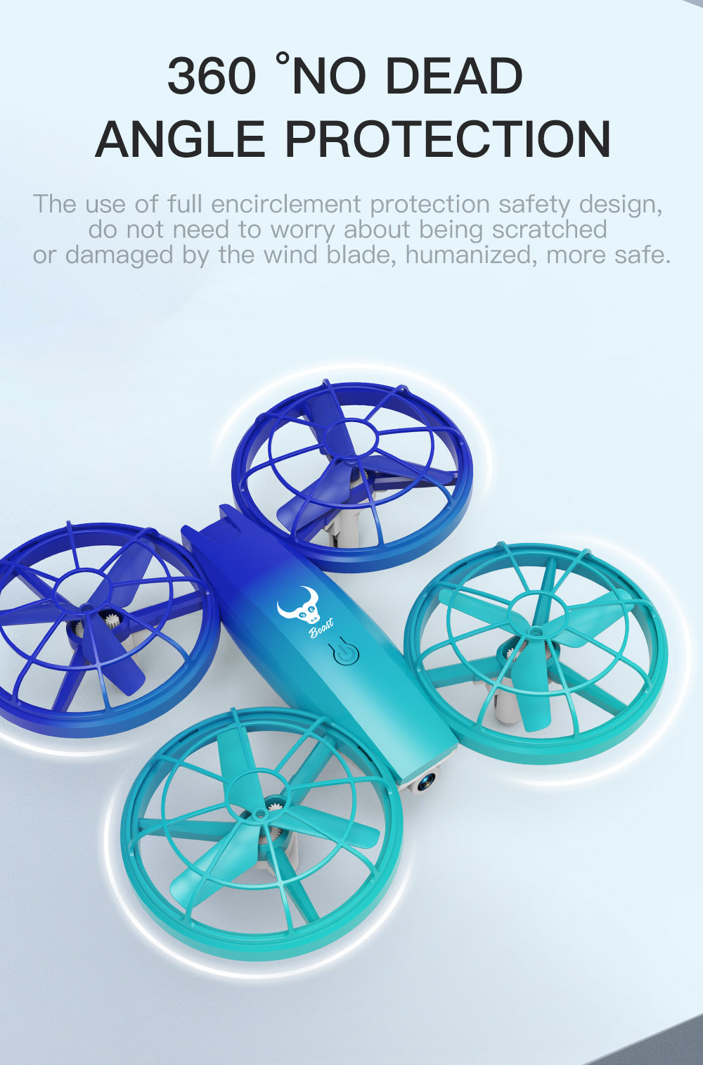 ZLL SG500 Max RC Drone with HD Camera 360&deg; Tumble Intelligent Hover Headless Mode - 3 Batteries