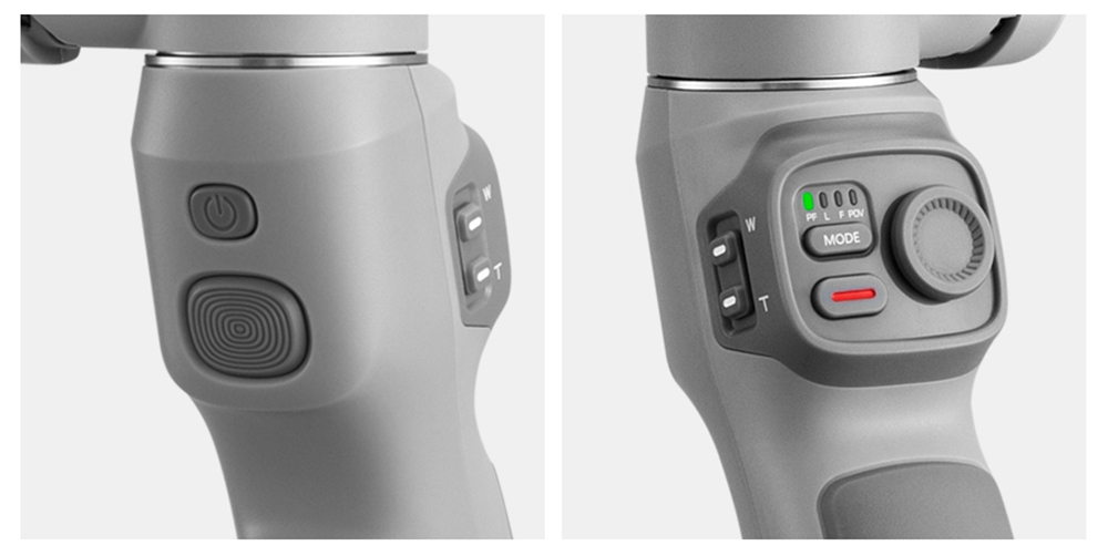 Zhiyun Smooth Q3 3-Axis Smartphone Gimbal Mobile Stabilizer with Build-in LED Fill Light - Standard Version