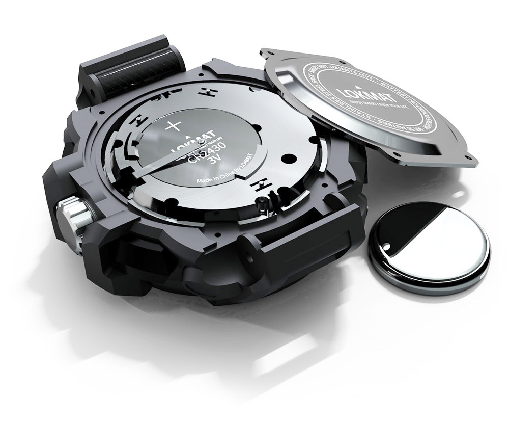 LOKMAT MK28 Smart Watch IP68 Waterproof Fitness Tracker Pedometer Reminder Bluetooth Smartwatch for iOS Android Black