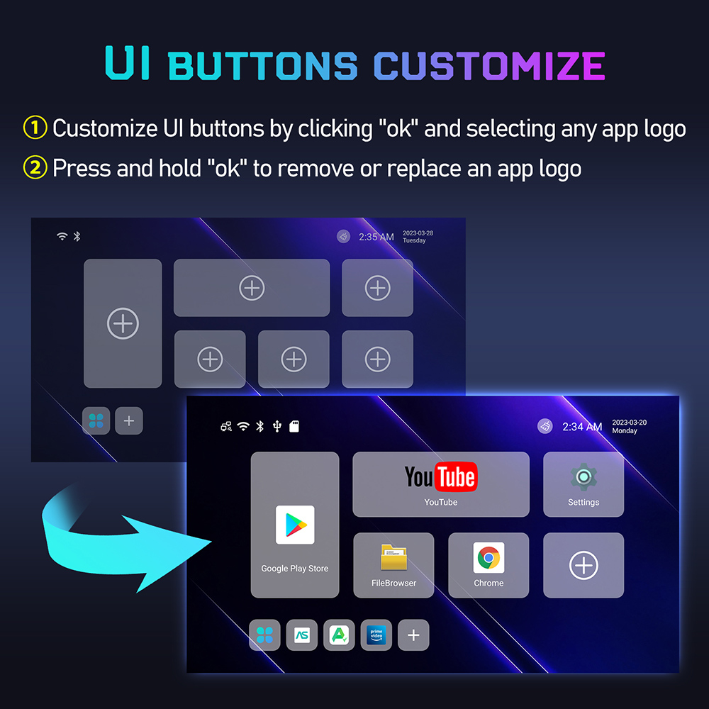H96 Max M7 TV Box Media Player Speaker, RK3528 Quad-core, 4GB+64GB, Android 13, Bluetooth 5.1, 2.4G/5G Dual-band WiFi, 1*HDMI 1*DC 1*TF Card Slot 1*USB 2.0 - EU Plug