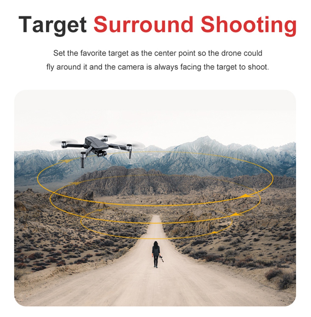 JJRC X19 4K 5G WIFI FPV GPS with Dual Camera 2-Axis EIS Gimbal 25mins Flight Time Brushless RC Drone RTF - Two Batteries