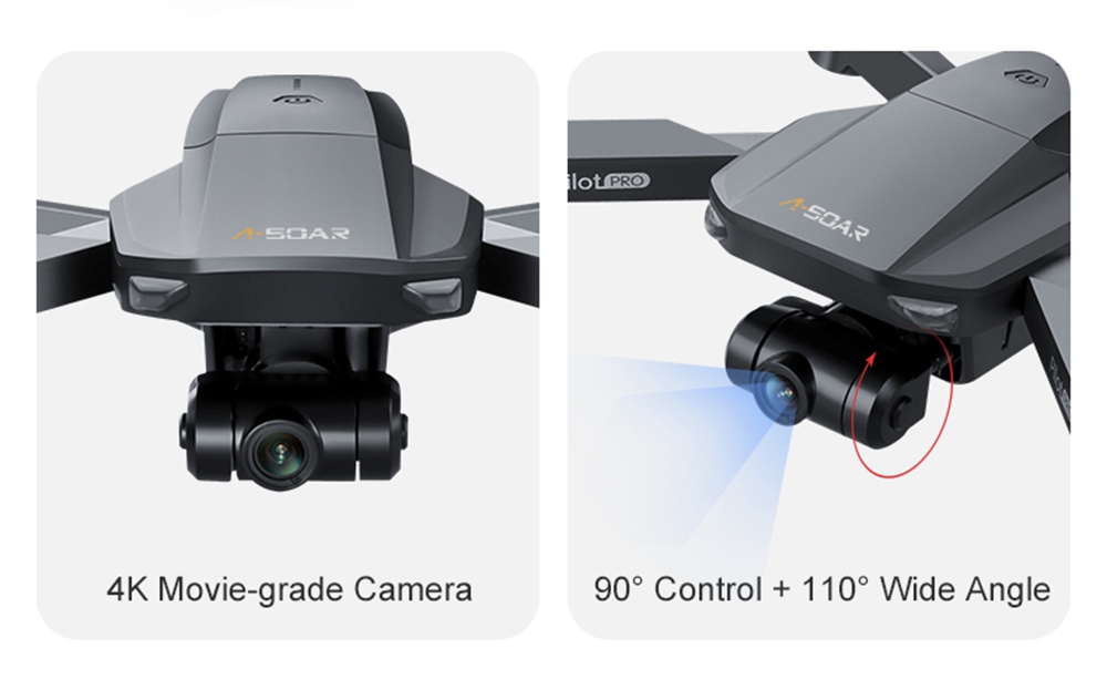 JJRC X19 4K 5G WIFI FPV GPS with Dual Camera 2-Axis EIS Gimbal 25mins Flight Time Brushless RC Drone RTF - Two Batteries