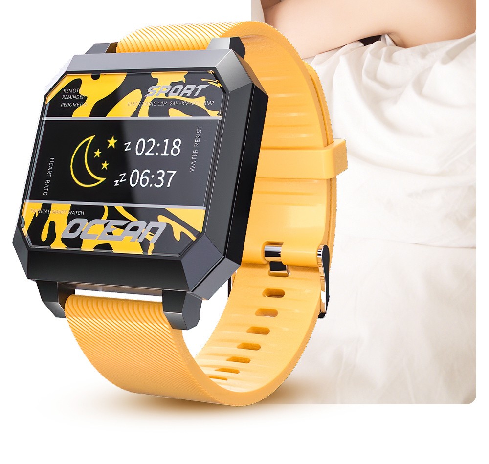 LOKMAT Ocean 2 Sport Smart Watch Fitness Tracker Anti-fatigue Heart Rate Clock for Android4.4 and iOS8.0 Green