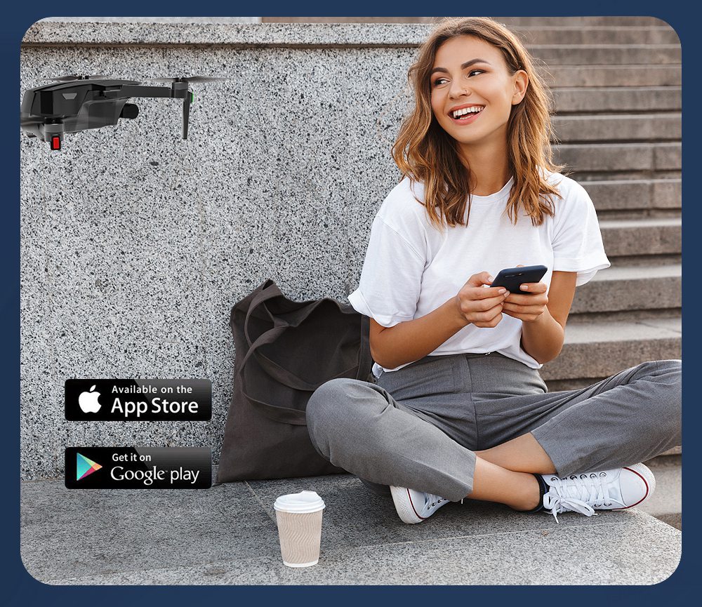 ZLL SG907 MAX 4K 5G WIFI FPV GPS Foldable RC Drone with Dual Camera 3-Axis Gimbal Optical Flow Positioning RTF - Two Batteries with Bag