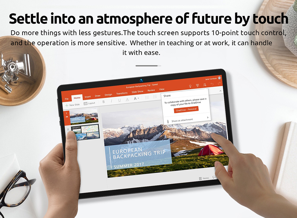 BMAX MaxPad i9 Plus Tablet, 10.1-inch 1280x800 16:10 IPS Touch Screen, RK3562 Quad Core 1.8GHz, 8GB(4GB+4GB Expand) RAM 64GB ROM, 2.4/5GHz Wi-Fi 6, BT5.0, 2MP+5MP Cameras, Type-C Micro SD 3.5mm Headset Jack, 5000mAh Battery, Android 12 Multi-language