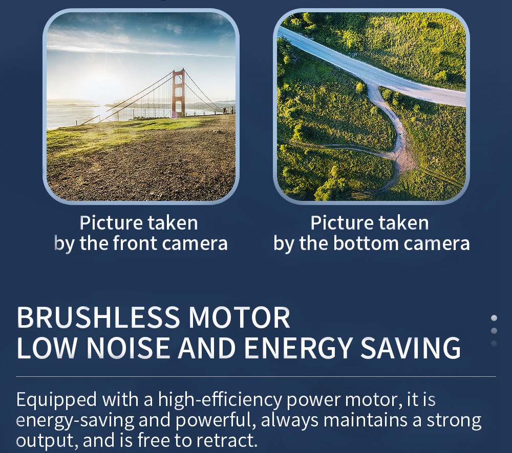 ZLL SG907 MAX 4K 5G WIFI FPV GPS Foldable RC Drone with Dual Camera 3-Axis Gimbal Optical Flow Positioning RTF - Two Batteries with Bag