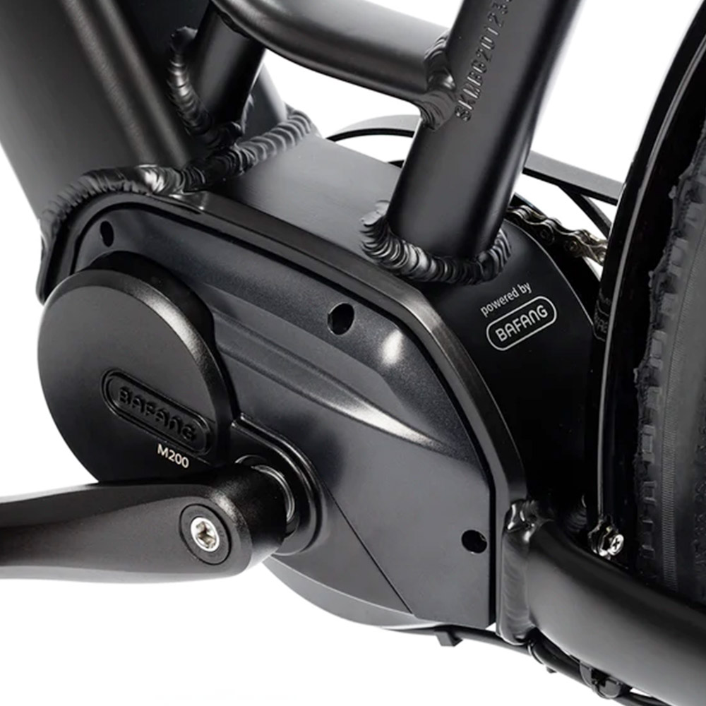 MAGMOVE CEH55M 28 Inch City Electric Bike Bafang Mid-Drive 250W Motor 25Km/h Speed 36V 13Ah LISHEN Detachable Battery 100KM Max Range 150KG Load Double Disc Brakes Shimano 8-Speed Gear Front Shock Absorption - Step Thru