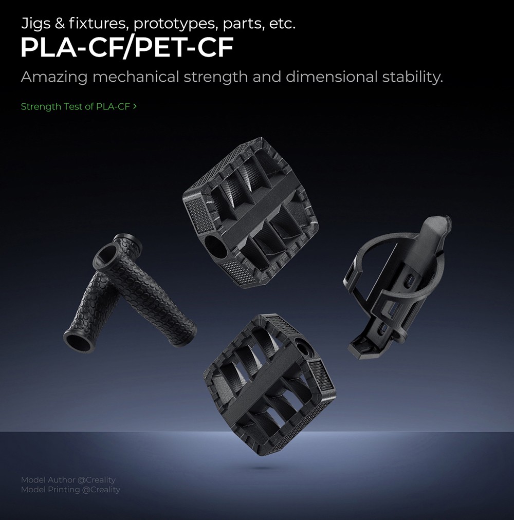 Creality K1C 3D Printer, 600mm/s Max Speed, Auto Leveling, AI Camera, Quick Swap Nozzle, All Metal Extruder, Prints Carbon Fiber, Air Filter and Silent Mode