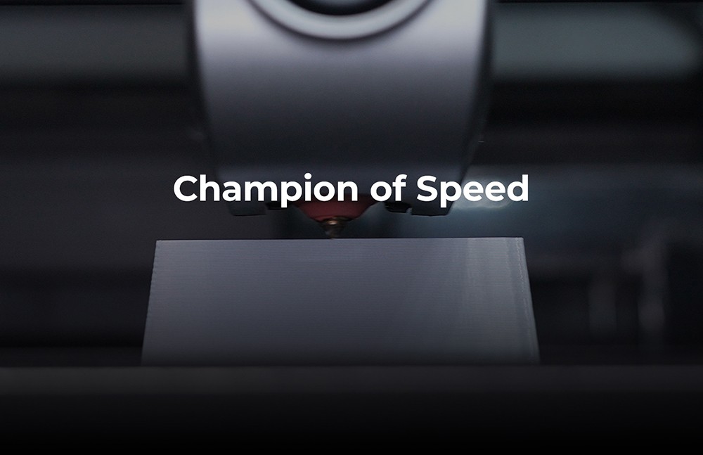 Creality K1C 3D Printer, 600mm/s Max Speed, Auto Leveling, AI Camera, Quick Swap Nozzle, All Metal Extruder, Prints Carbon Fiber, Air Filter and Silent Mode