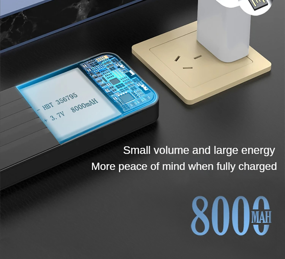 D41 2-in-1 Handheld Game Console Power Bank, 3.5 inch LCD Screen, 500 Games, Built-in USB Cable and 3 Date Cables for Mobile Phone Charging, Support Dual Gamepads Connection and HD Output, 8000mAh Battery - Black+Red+Blue