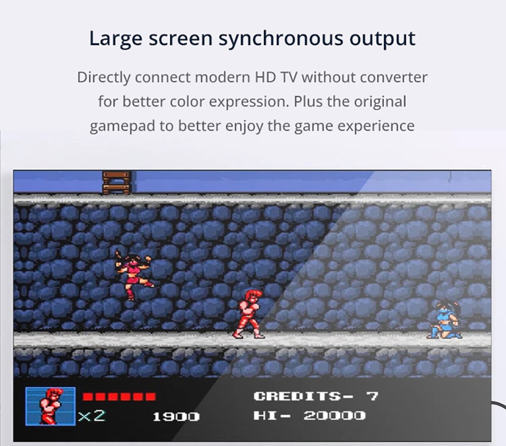 D41 2-in-1 Handheld Game Console with 2 Gamepads Power Bank, 3.5 inch LCD Screen, 500 Games, Built-in USB Cable and 3 Date Cables for Mobile Phone Charging, Support Dual Gamepads Connection and HD Output, 8000mAh Battery - Black+Red+Blue