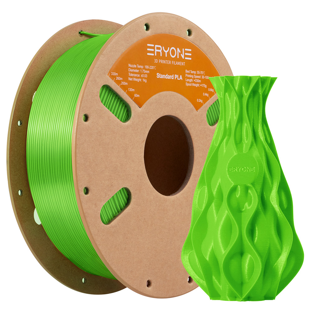 Eryone Standard PLA Filament 1kg - Apple Green