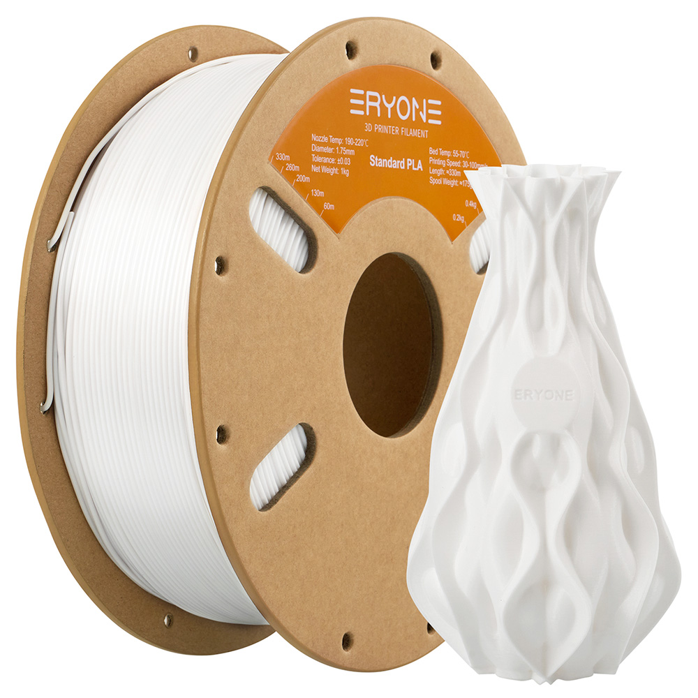 Eryone Standard PLA Filament 1kg - Mliečne biely