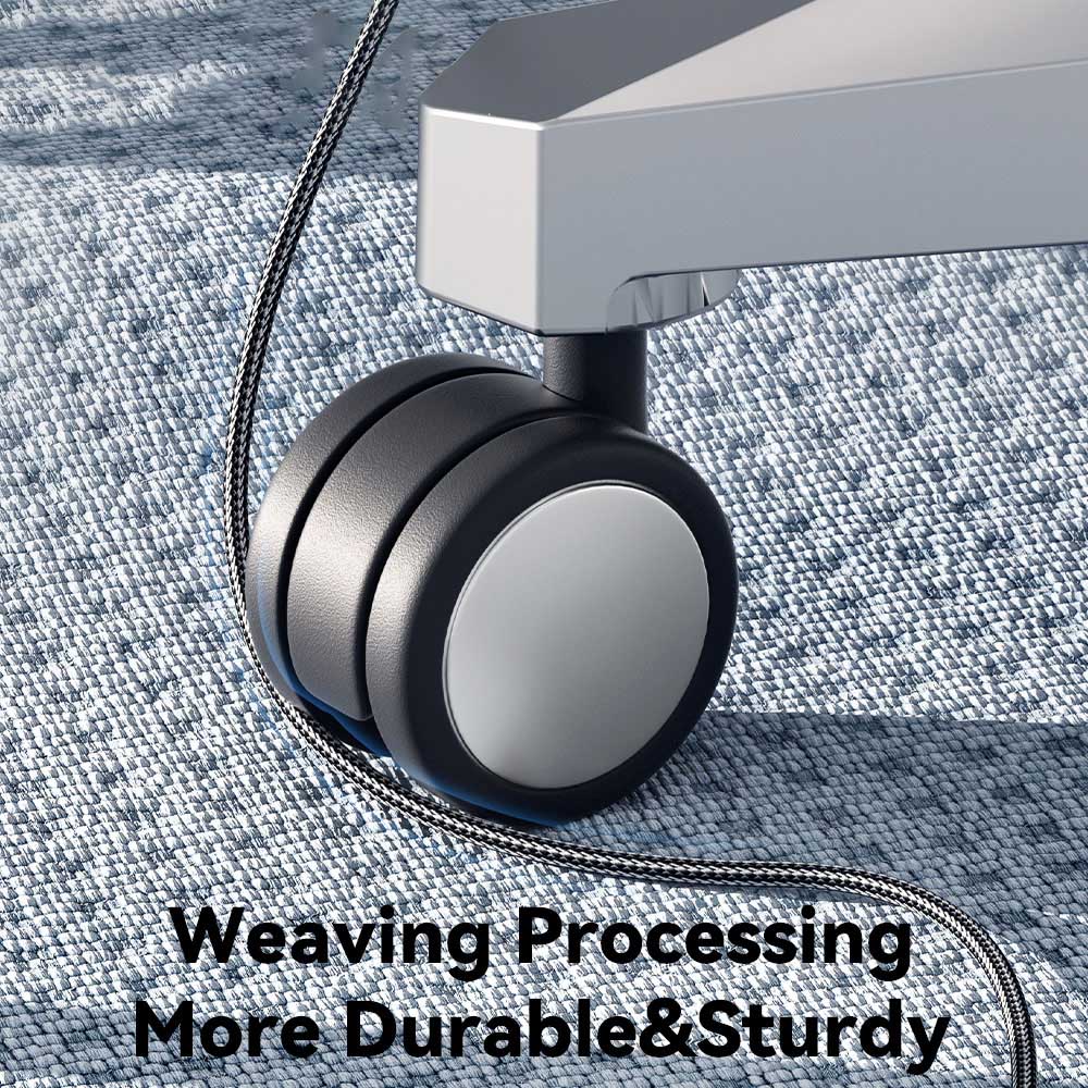 ESSAGER 100W 7A Digital Display Data Cable, USB-A to Type-C, Bend Design, 480Mbps Transfer Rate, for MacBook Xiaomi Samsung Huawei Mate60 Smartphone - 2m Cable