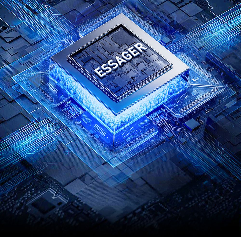 ESSAGER 15W RGB Magnetic Wireless Charger Car Holder, for iPhone 15 14 Pro Max Samsung Xiaomi Smartphone