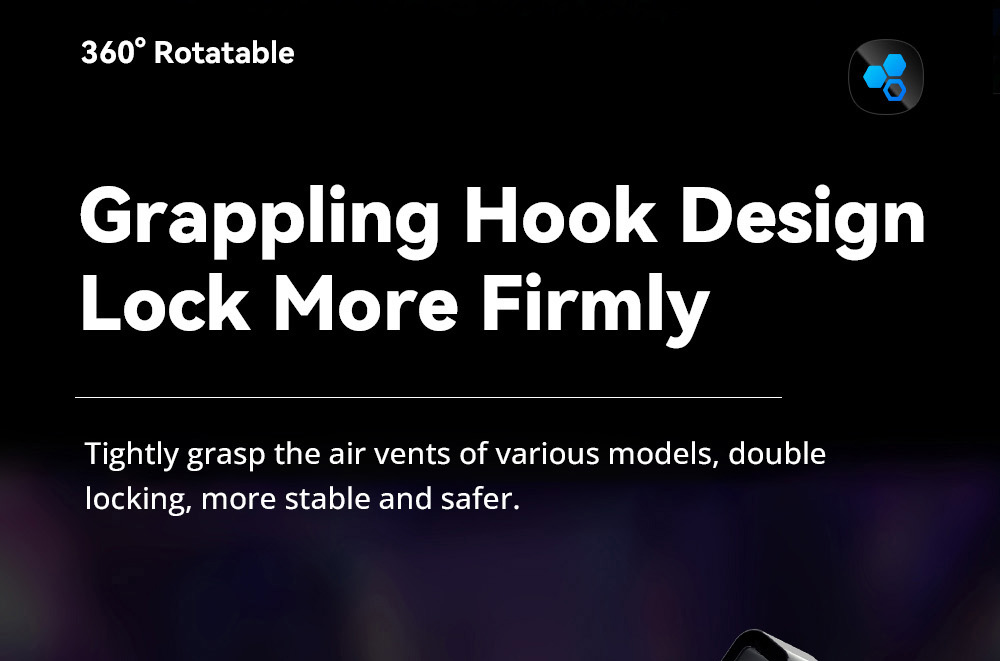 ESSAGER 15W RGB Magnetic Wireless Charger Car Holder, for iPhone 15 14 Pro Max Samsung Xiaomi Smartphone