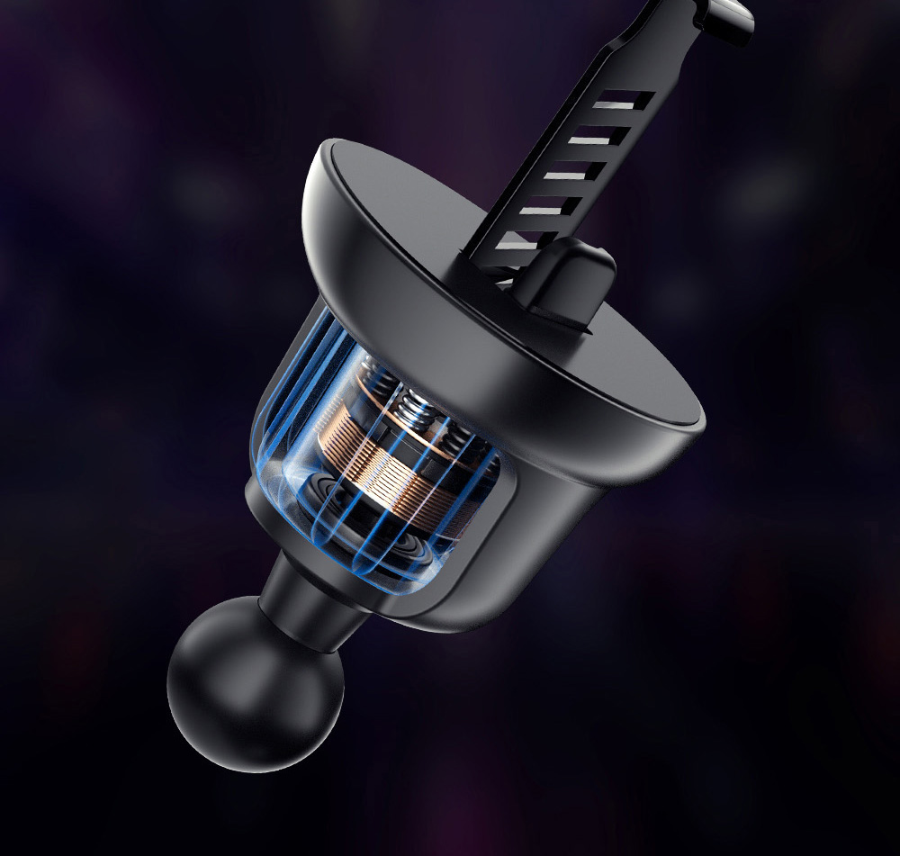 ESSAGER 15W RGB Magnetic Wireless Charger Car Holder, for iPhone 15 14 Pro Max Samsung Xiaomi Smartphone