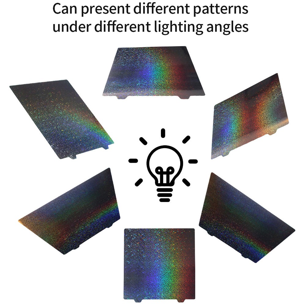 FYSETC PEY+PEI Spring Steel Plate, Double-Sided, with Magnetic Sticker, 235x235mm