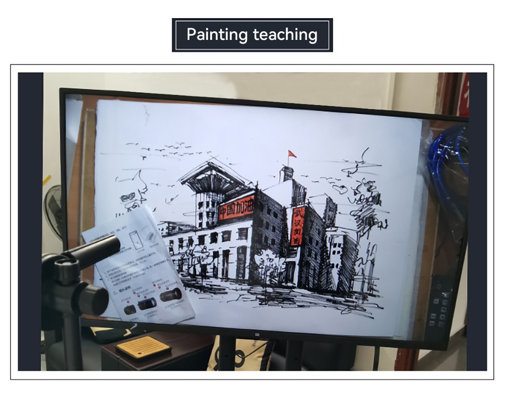 HAYEAR 51MP 1080P 2K HDMI USB Industrial Video Microscope Camera Big Visual Field Manual IRIS 120X Zoom Lens for PCB Soldering Repair