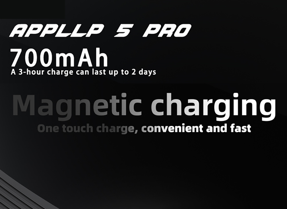 LOKMAT APPLLP 5 Pro Smartwatch, 1.43'' HD Screen, 4G Network Calling, 4GB RAM 64GB ROM, Heart Rate Blood Oxygen Monitor - Black