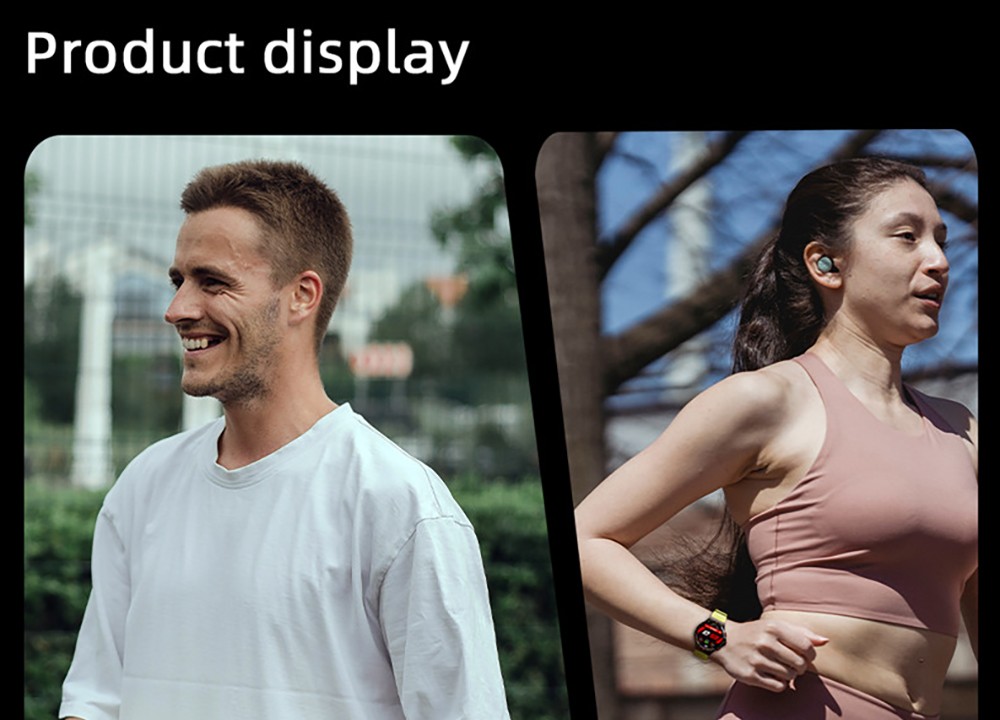 LOKMAT APPLLP 5 Pro Smartwatch, 1.43'' HD Screen, 4G Network Calling, 4GB RAM 64GB ROM, Heart Rate Blood Oxygen Monitor - Black