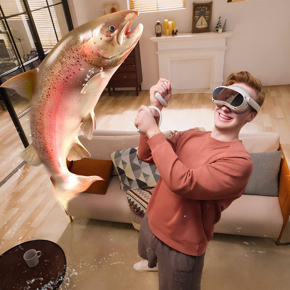 PICO 4 VR Headset, 8GB+256GB, WiFi 6 Bluetooth 5.1 - Chinese Version