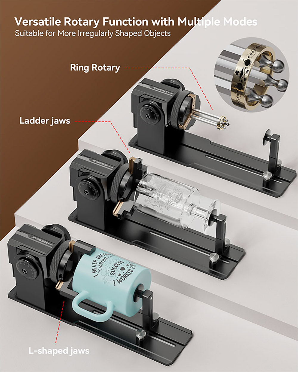 ATOMSTACK R1-B Rotary Chuck