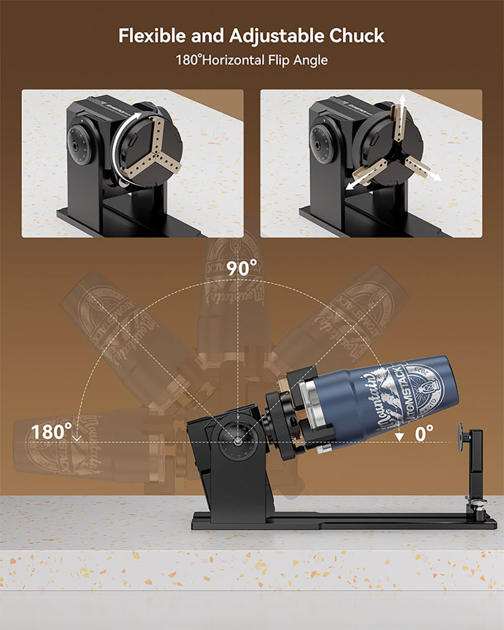 ATOMSTACK R1-B Rotary Chuck