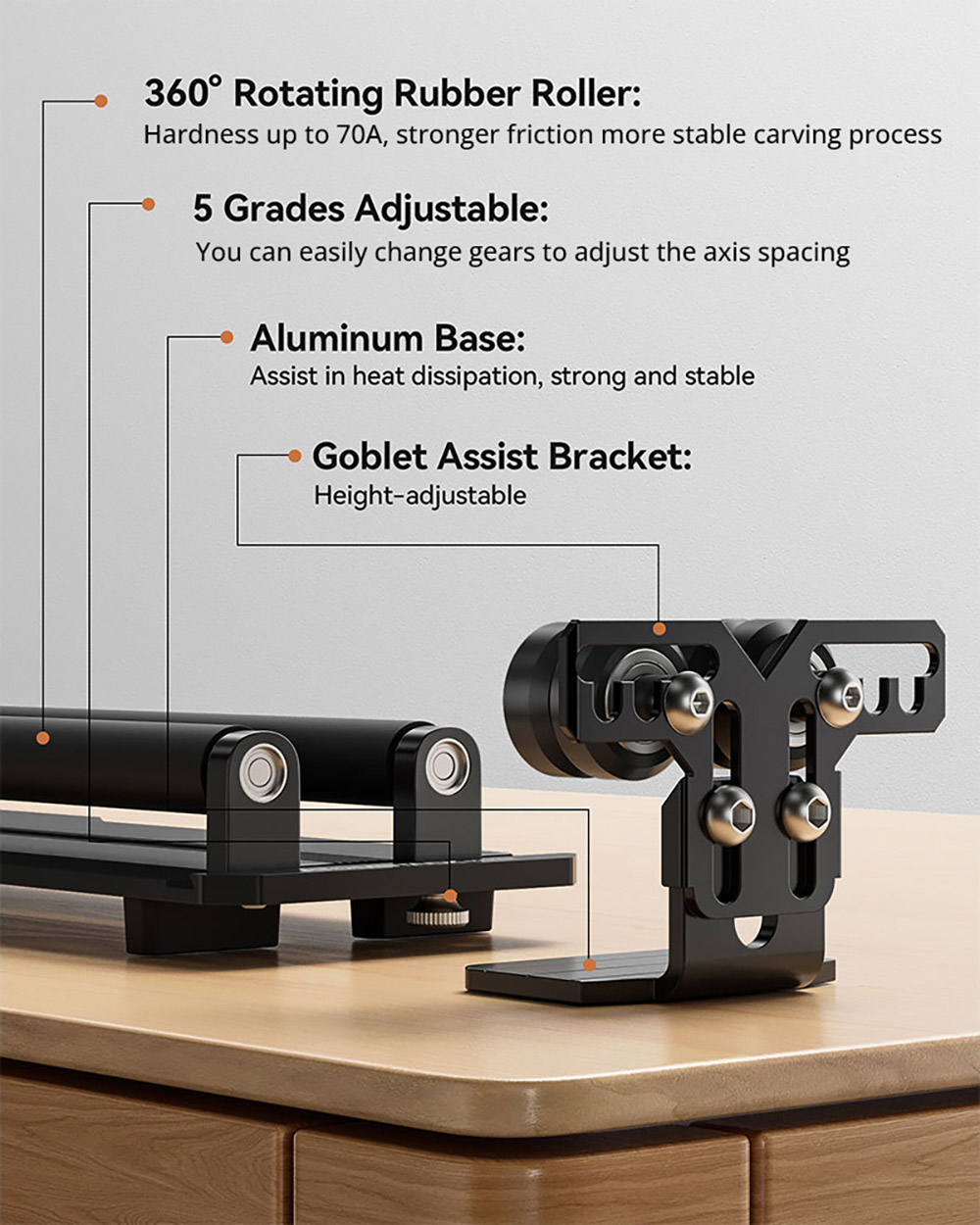 ATOMSTACK R2-B Simple Rotary Roller