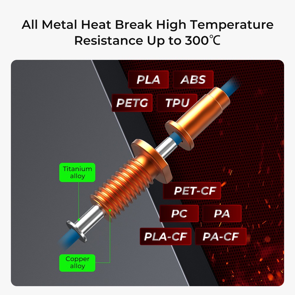 Creality Spider Water-Cooled Ceramic Hotend