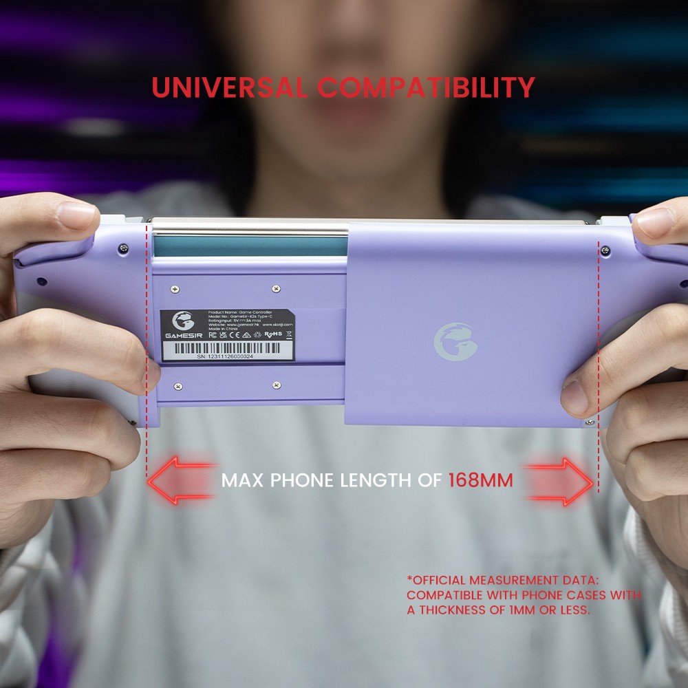 GameSir X2s Type-C Mobile Phone Gaming Controller - Purple