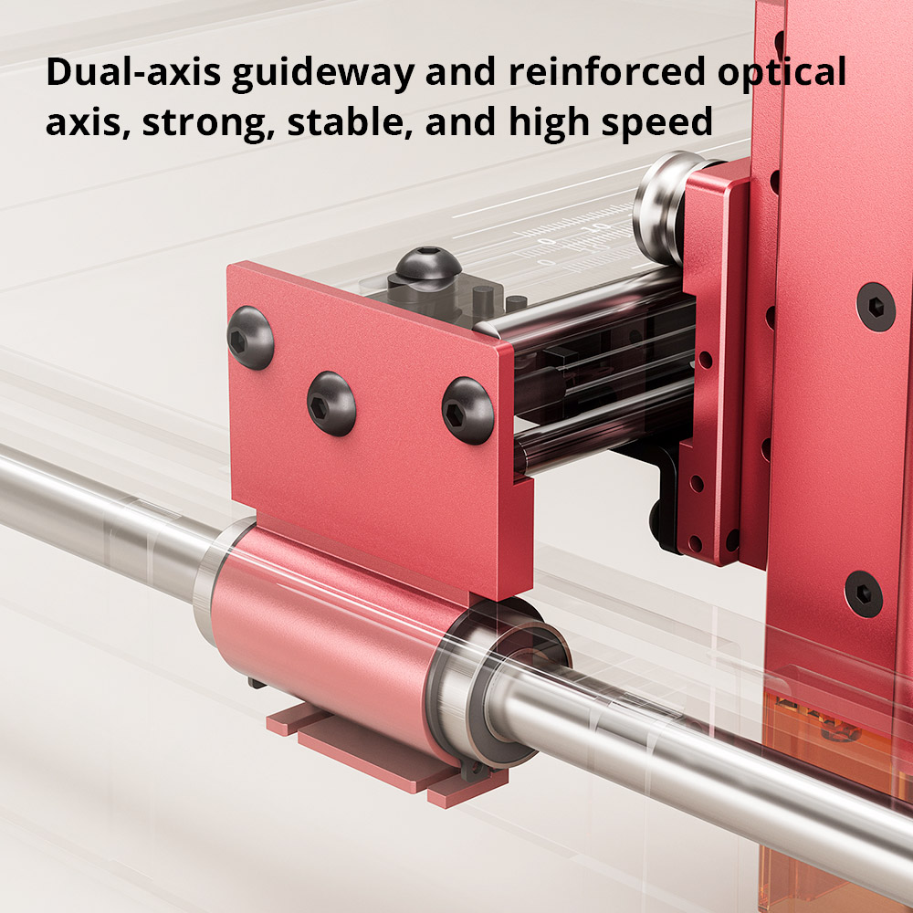 ATOMSTACK A24 Pro 24W Laser Engraver Cutter, Fixed Focus, 0.02mm Engraving Precision, 600mm/s Engraving Speed, 32-bit Motherboard, Cross Laser Positioning, App Control, 365x305mm - EU Plug