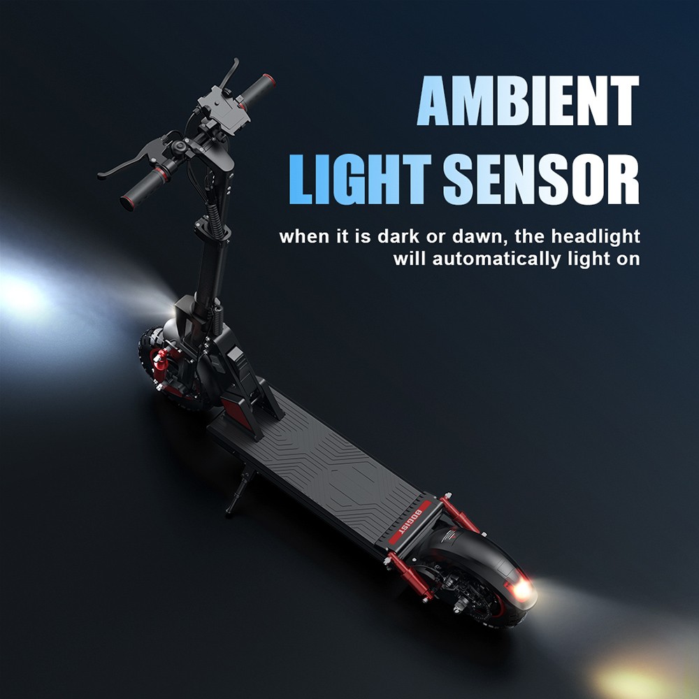 BOGIST C1 Pro Folding Electric Scooter, 10-inch Tire, 500W Motor, 48V 15Ah Battery, 45km/h Max Speed, 45km Range, Removable Seat