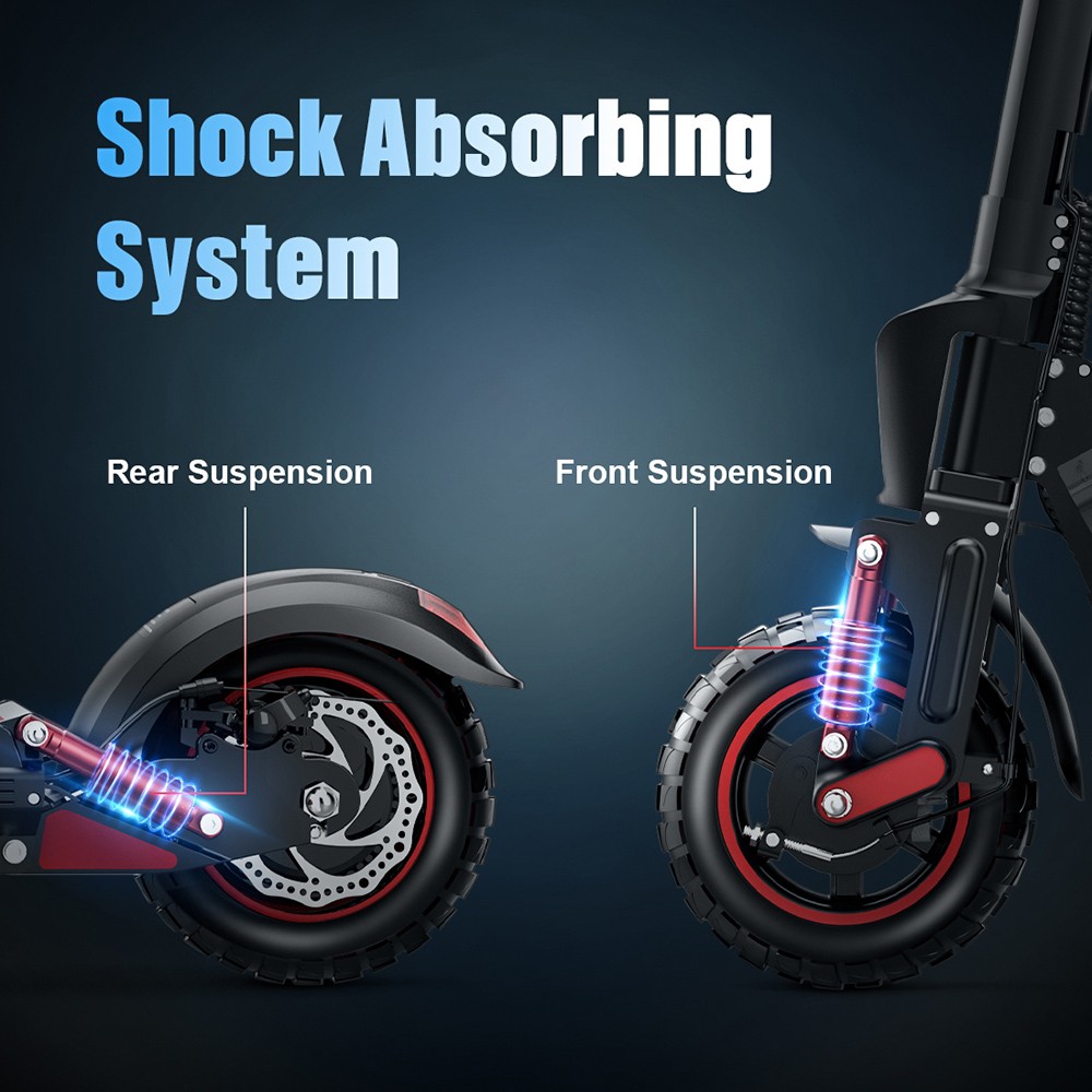 BOGIST C1 Pro Folding Electric Scooter, 10-inch Tire, 500W Motor, 48V 15Ah Battery, 45km/h Max Speed, 45km Range, Removable Seat