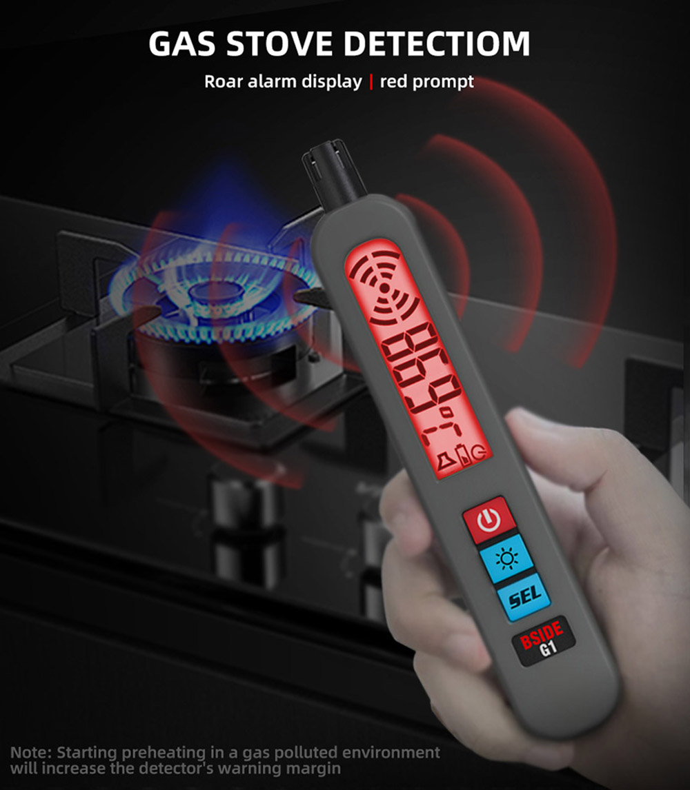 BSIDE G1 Combustible Gases Leak Detector