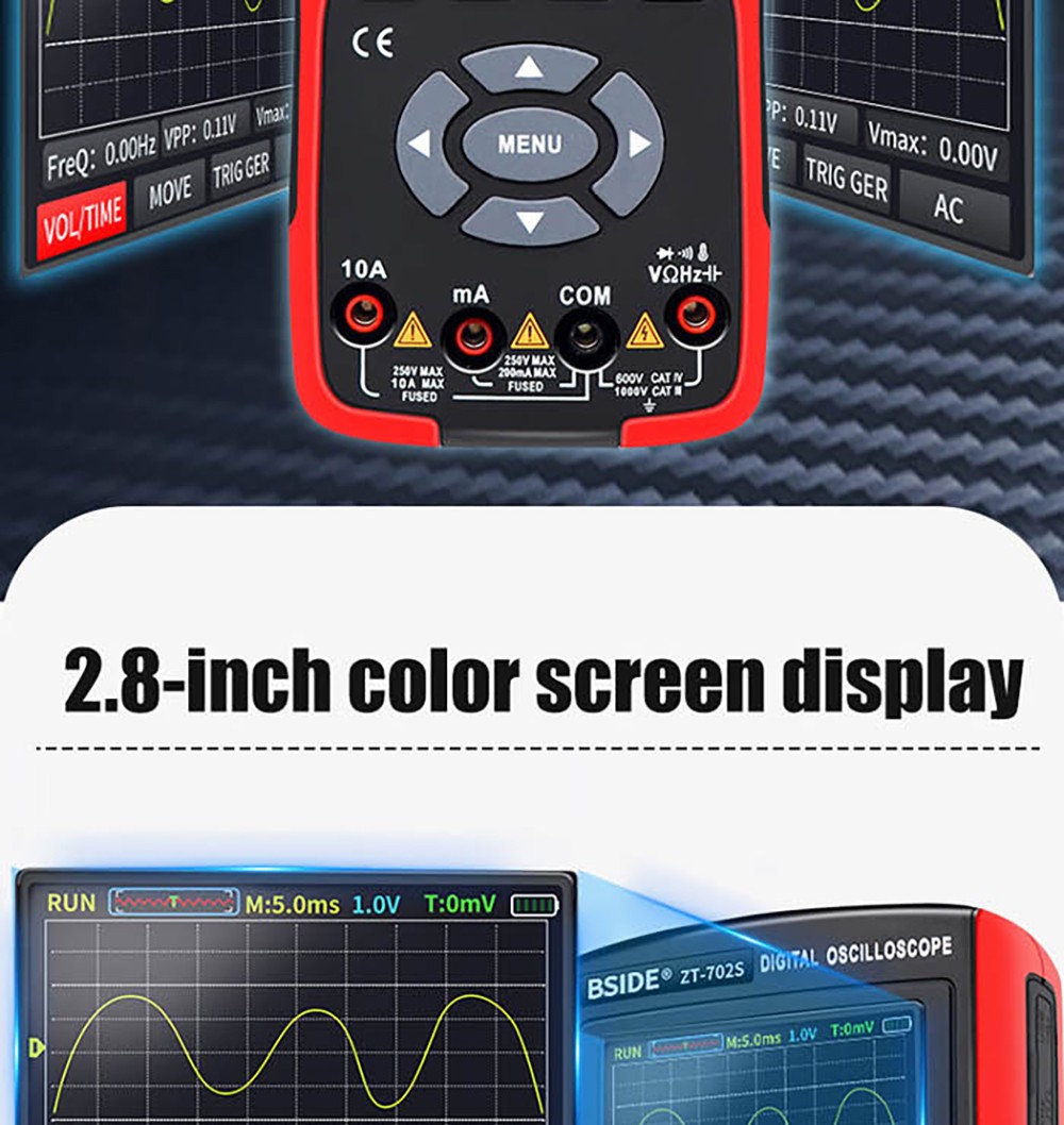 BSIDE ZT702S Digital Multimeter