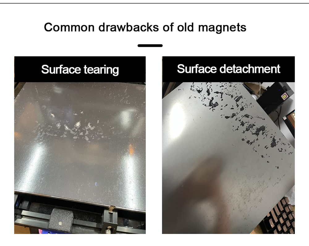 FYSETC 1.5mm Thickness 270mm Round Hard Surface Magnetic Sticker for 3D Printer Steel Sheet