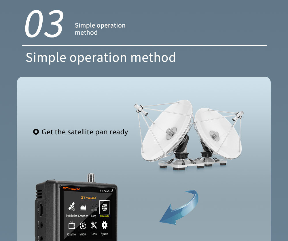 GTMEDIA V8 Finder 2 Satellite Finder | Europe