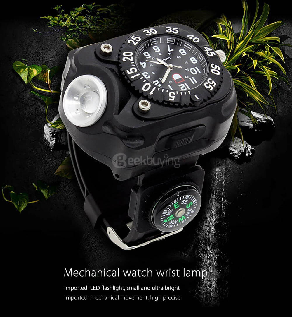 LED Light Wrist Strap Watch