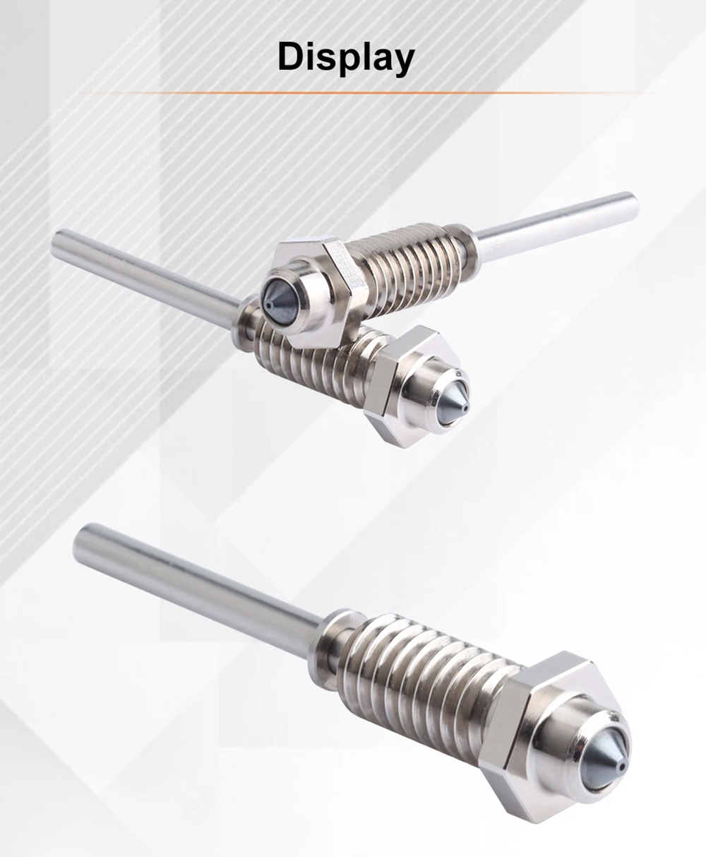 Trianglelab TUN ZS 3D Printing Nozzle, Hardening Steel DLC Coating, Compatible with CHC Kit - 0.4mm