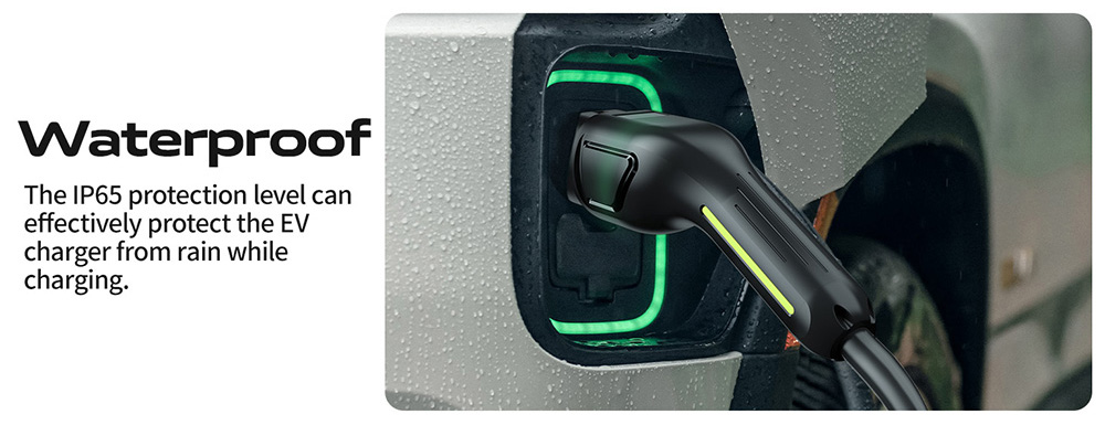 VDL EC21 Portable EV Charger, 7.36KW rýchle nabíjanie, max. prúd 32A, jednofázový CEE 3 pin, 5 m nabíjací kábel, norma IEC 62196-2 typ 2, vodotesnosť IP65