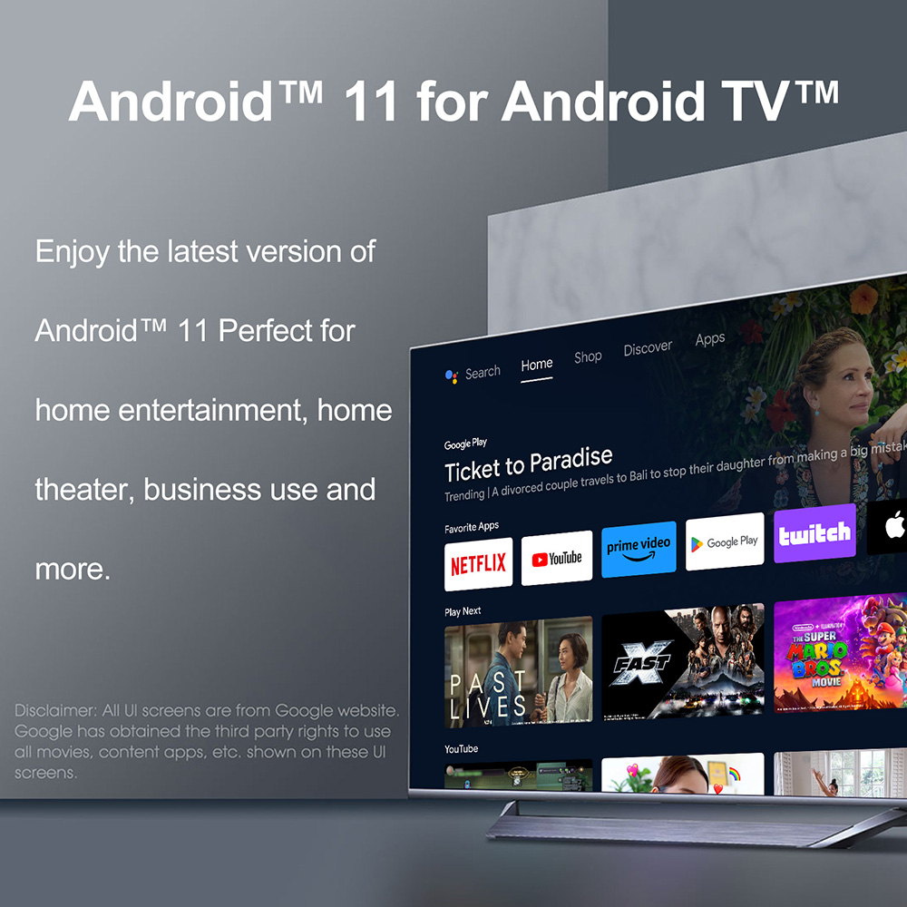 HAKOPro Amlogic S905Y4 Quad core 2GB RAM 8GB eMMC Google Certified Android 11 TV Box Netflix 4K AV1 5G WIFI Bluetooth 5.0 - AU Plug