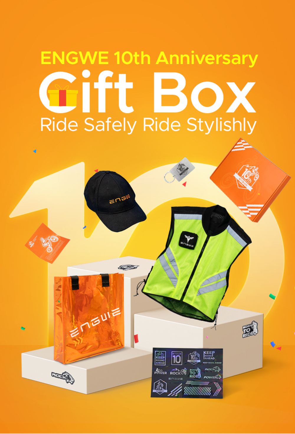 ENGWE 10th Anniversary Limited-edition Gift Box