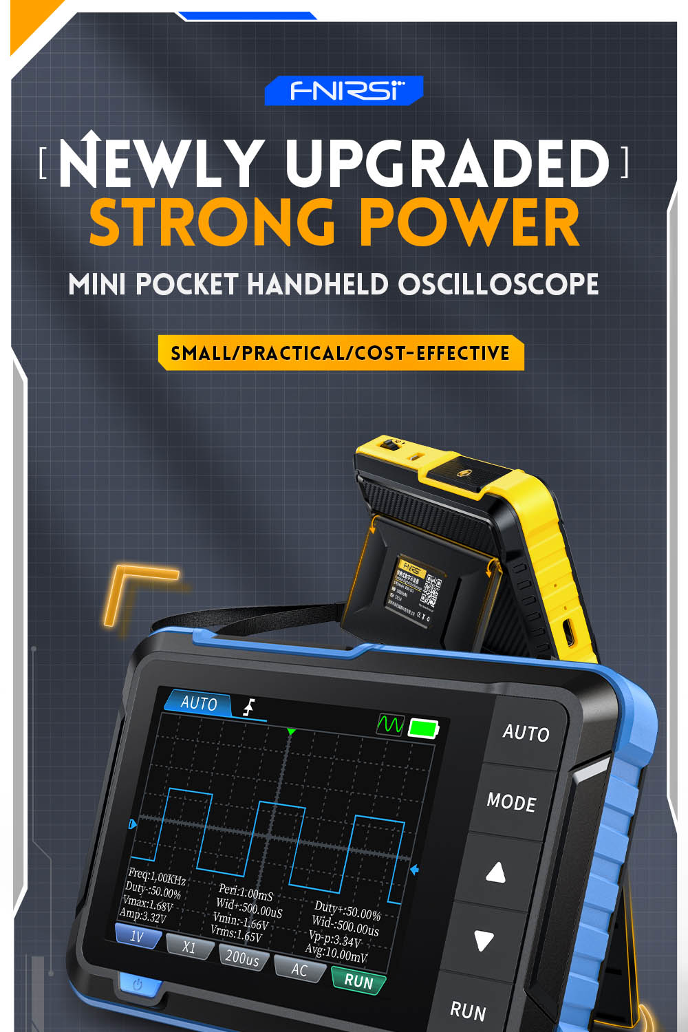 FNIRSI DSO153 Digital Oscilloscope Standard Version