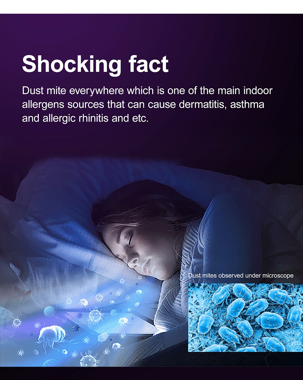 Refurbished JIMMY JV12 Anti-mite Vacuum Cleaner with Patented Composite Brush Roll, Ultrasound, UV Light, Dual Cyclone & MIF Filter