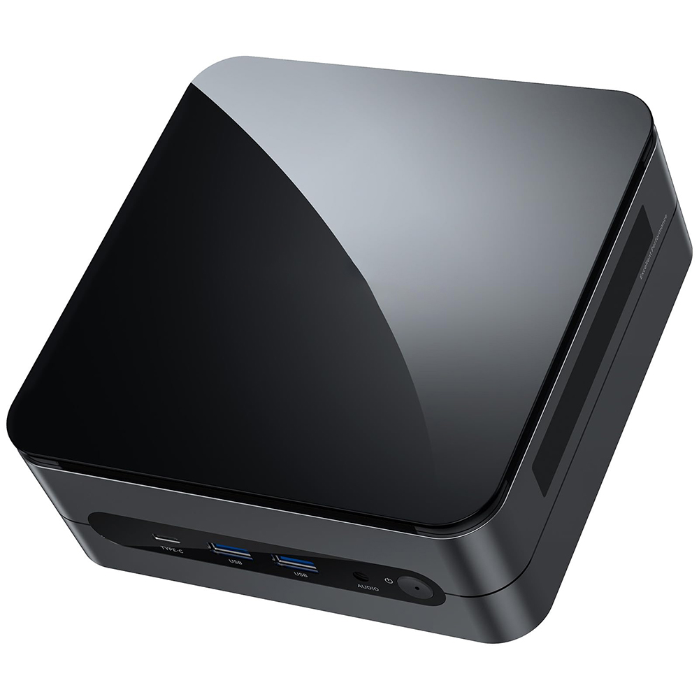 OUVIS F1A Mini PC, Intel Core Ultra 5 155H 16 jadier až 4,8 GHz, 16 GB RAM 1 TB SSD, 2*HDMI+1*Type-C 4K 60 Hz trojitý displej, WiFi 6 Bluetooth 5.2, 4*USB 3.0 1*RJ45 1*Audio - EU Plug