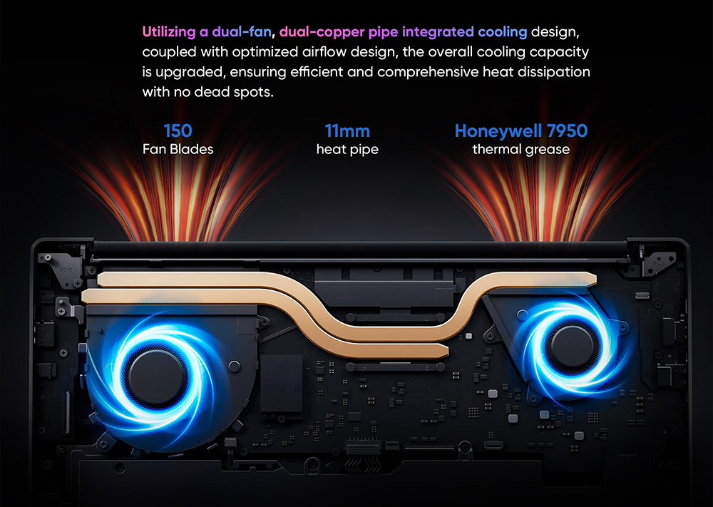 N-one NBook Ultra 16-inch Laptop, 2560*1600 165Hz Screen, AMD Ryzen R7 8845HS 8 Cores Up to 5.10GHz, 32GB RAM 1TB SSD, WiFi 6 Bluetooth 5.2, 2*Full Function Type-C 2*USB 3.1 1*HDMI 1*2-in-1 Headphone Jack, Full-size Keyboard, 100W PD Power Delivery